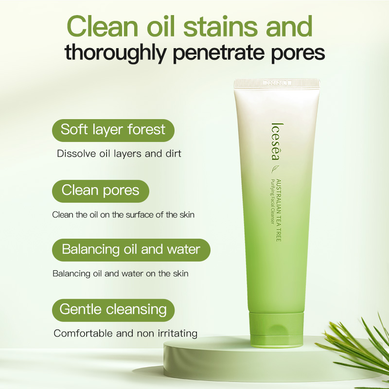 Australian Tea Tree Cleanser for Oily Skin, Facial Oil Control, Deep Cleansing for Men and Women(pic3)