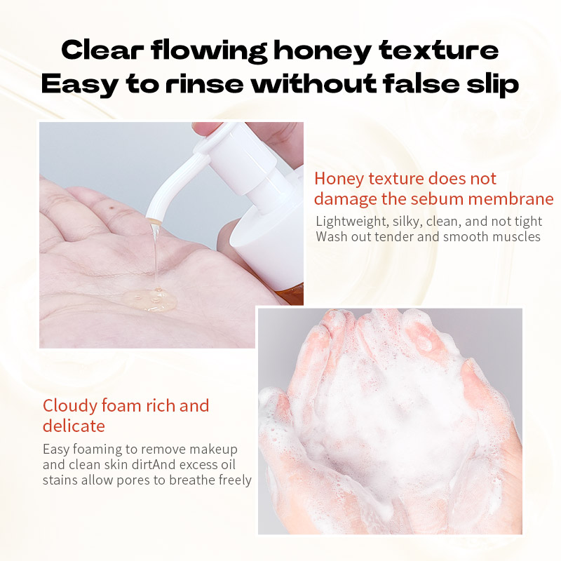plant grow Camellia Face Care Cleansing Honey for Oily Skin, Facial Oil Control, Deep Cleansing for Men and Women(pic6)