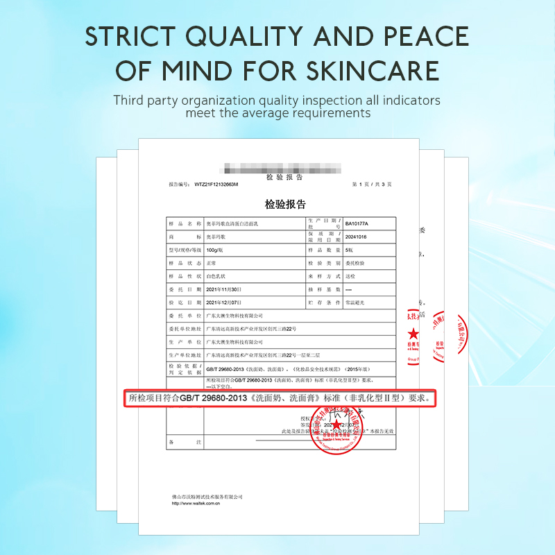 Protein Facial Clean Deep Pore Cleanser Face Wash and Makeup remover(pic4)