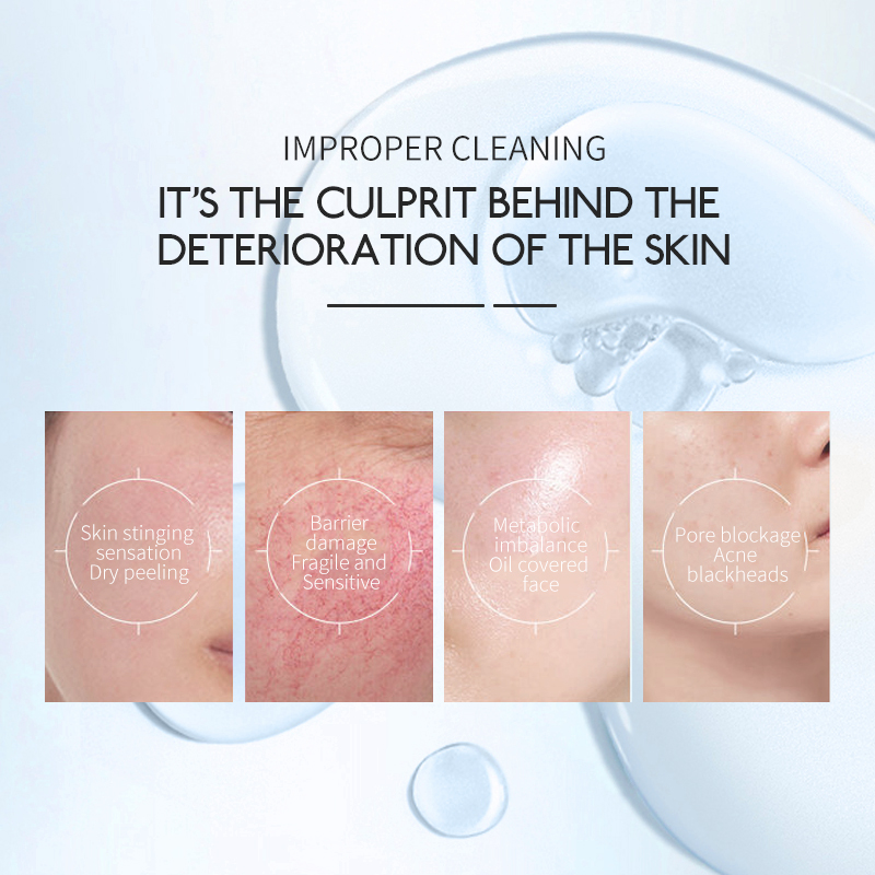 Serum Protein Cleanser Brightening Facial Cleanser - Daily Hydrating Cleanser Clinic  set(pic7)