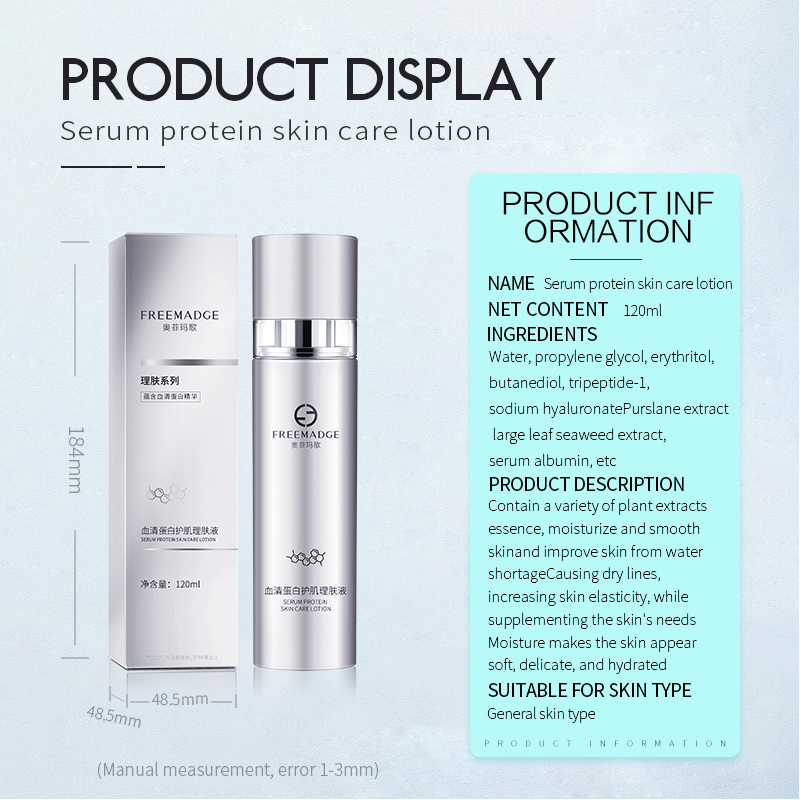 Freemadge Serum Protein Skin Care Fluid For Skin Repair, moisturize the skin, Hydrating for Men and Women(pic7)