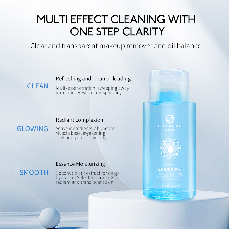 Freemadge Serum Protein Makeup Remover for Any Skin, Remove Makeup, gentle not to hurt the skin for Men and Women(pic3)
