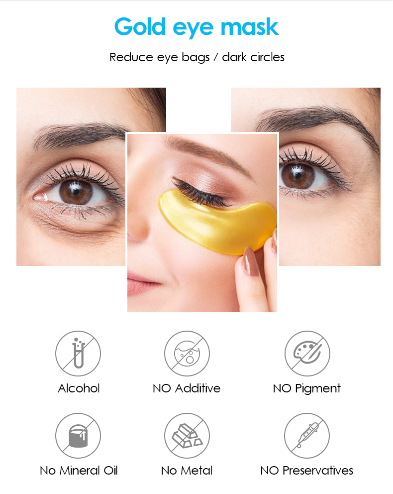Gold Eye Mask Eye Care Protector Mask(pic8)