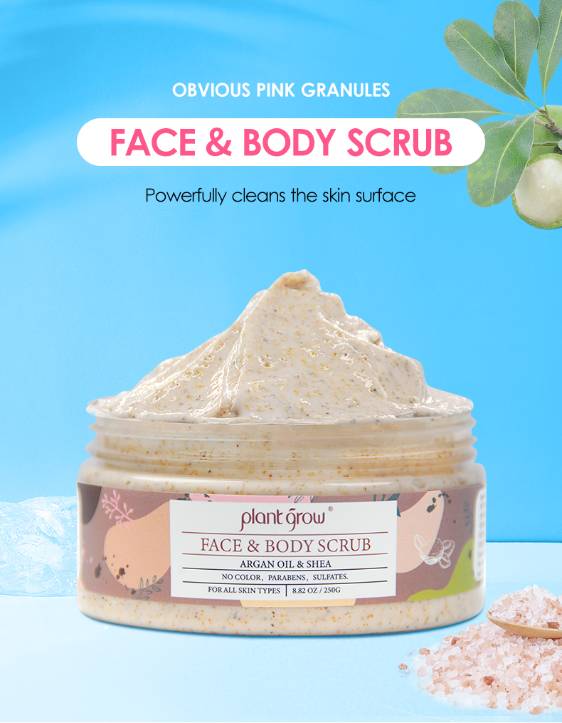 Plant Grow Face&Body Scurb for skin care women and men(pic4)