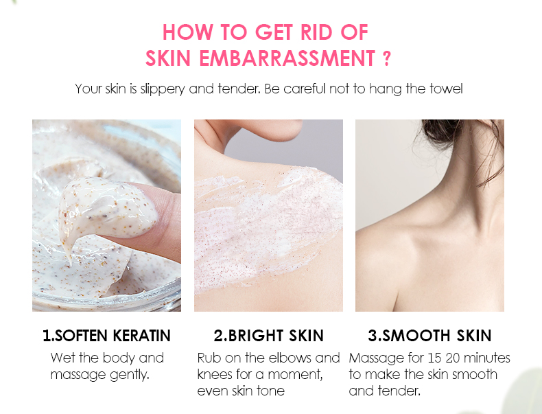 Plant Grow Face&Body Scurb for skin care women and men(pic9)