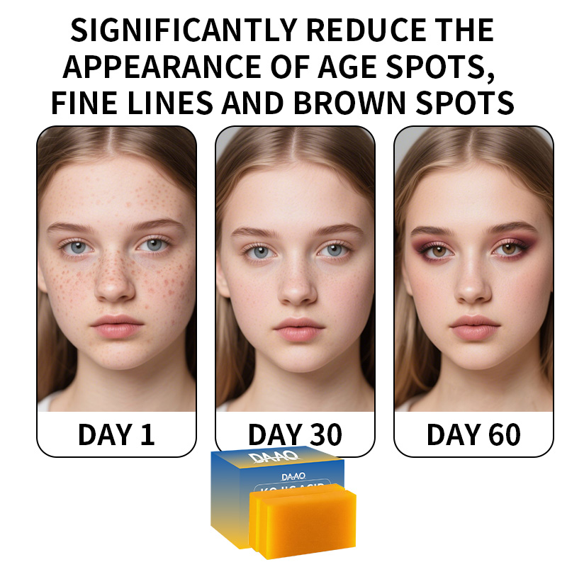 Wholesale Fresh Scent Whitening Smoothing Kojic Acid Soap Dark Spot Remover for Multi-Position Use(pic6)