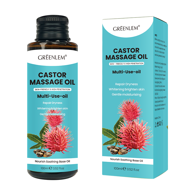 100% Natural Castor Massage Oil Moisturi