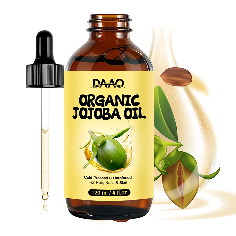 Organic Jojoba Oil 100% Pure Natural - for Hair Growth, Skin & Nails Moisturizer, Conditioning Massage Oil(pic2)