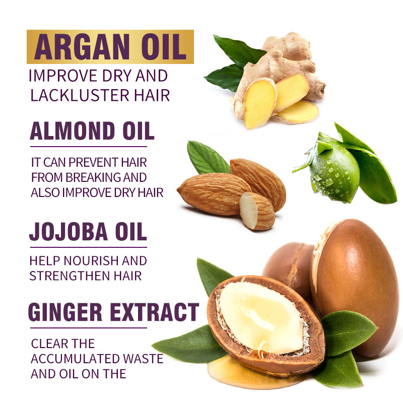 Professional Grade Nut Oil Hair Serum Smoothing & Nourishing Frizz Control & Heat Protection Repair for Dry Damaged Hair(pic6)