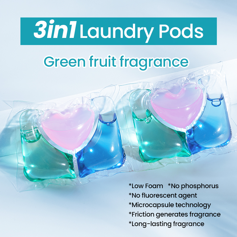 Quick-Dissolving Concentrated Laundry Pods for Stain Removal & Fabric Care | Safe for Colors & Whites(pic5)