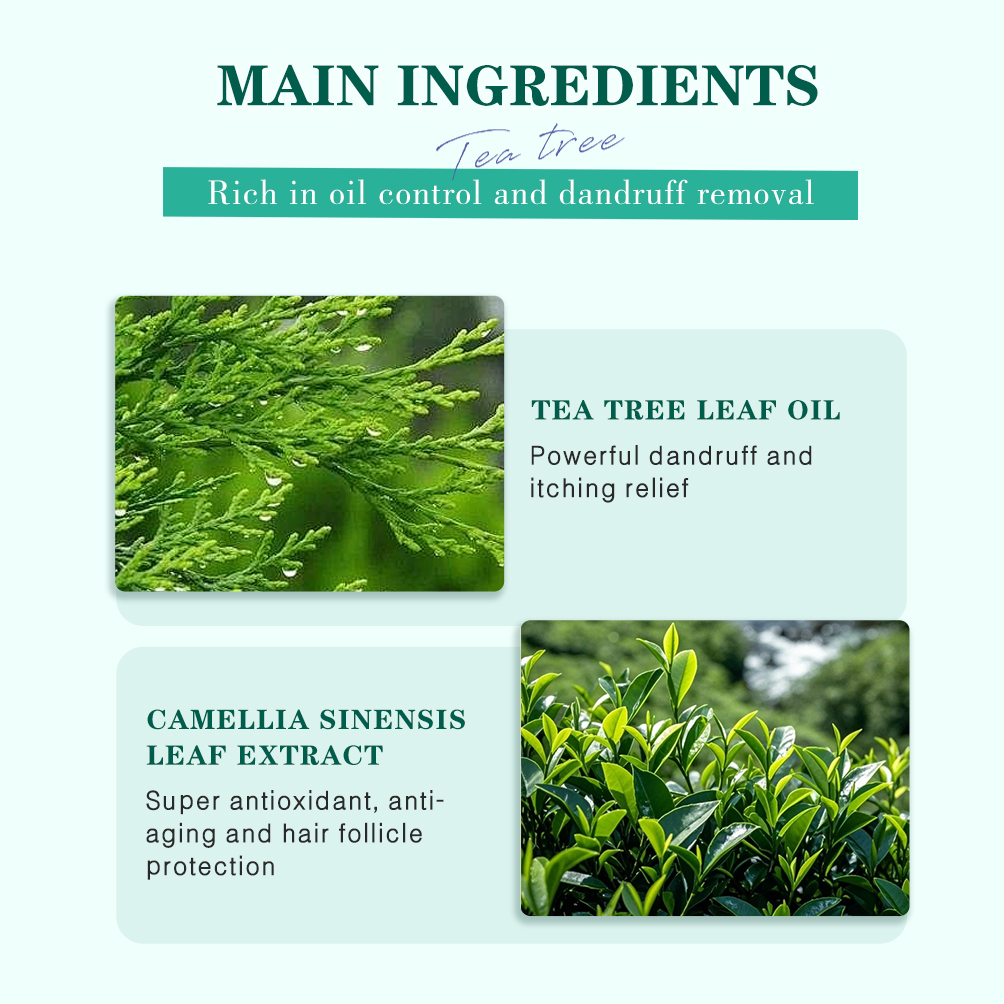 2026 New GreenLem Natural Tea Tree Oil Handmade Bar Soap Herbal for Anti-Hair Loss(pic4)