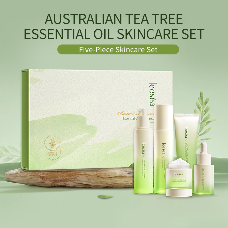 Wholesale Custom OEM/ODM Australian Tea Tree Essential Oil Skincare Set | Acne Control Oil Relief Kit(pic1)