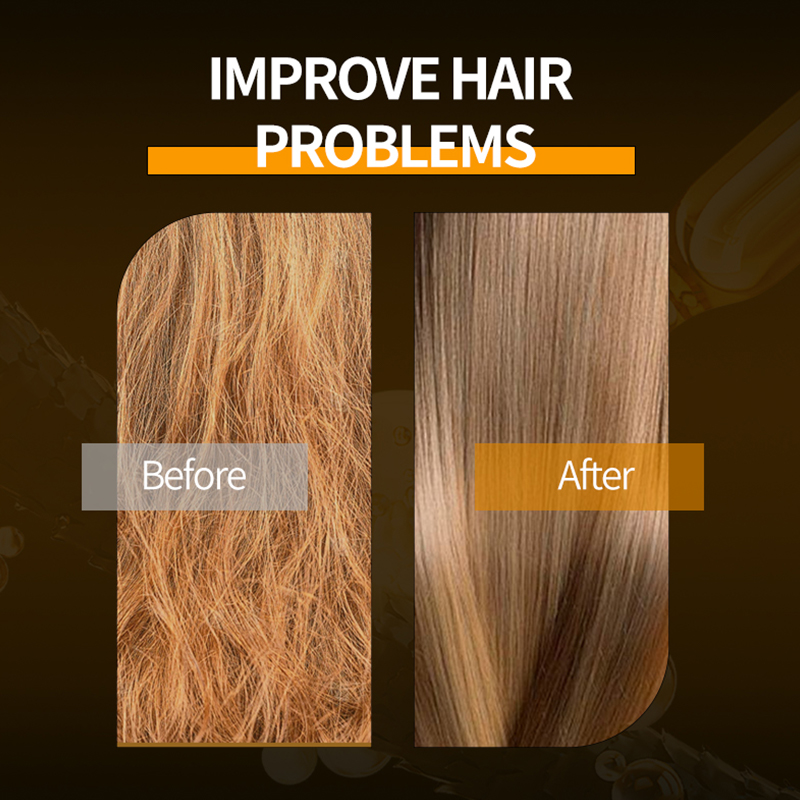 GreenLem Nourishing Anti-Frizz Moisturizing Smoothing Repairing UV Protection Lightening Cream Golden Caviar for Curly Hair(pic2)