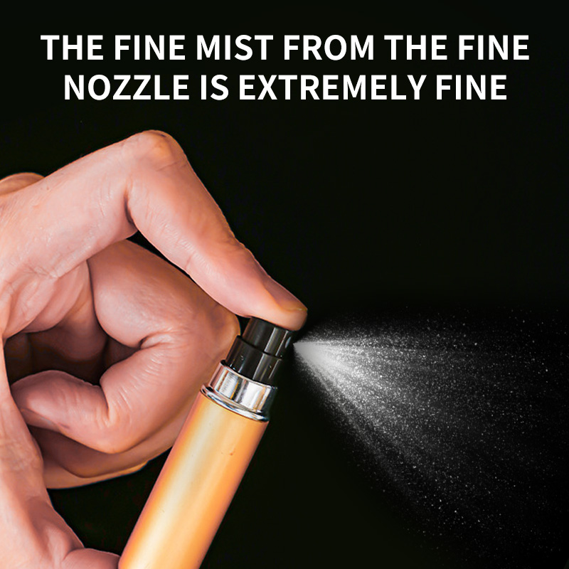 Wholesale 5ml Refillable Perfume Atomizer Travel Kit - 4 Pcs Portable Aluminum Spray Bottles for TSA Carry On, Leak-Proof(pic2)