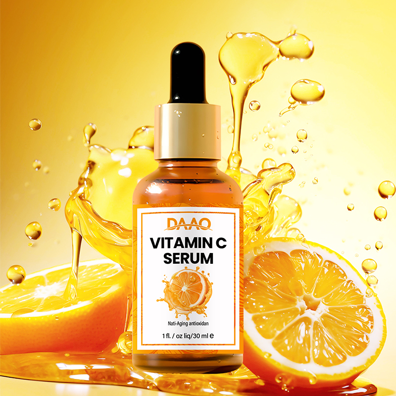 Wholesale Age Repair Essence Dark Spot Removal Brightening Vitamin C Serum With Hyaluronic Acid(pic2)