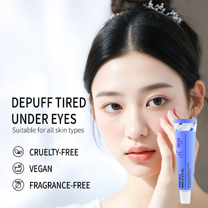 Dark Circle Corrector Puffy Eye Treatment Wake Instant Eye Gel Yerba Mate Caffeine Cooling Depuffing Anti-Fatigue Moisturizer(pic6)
