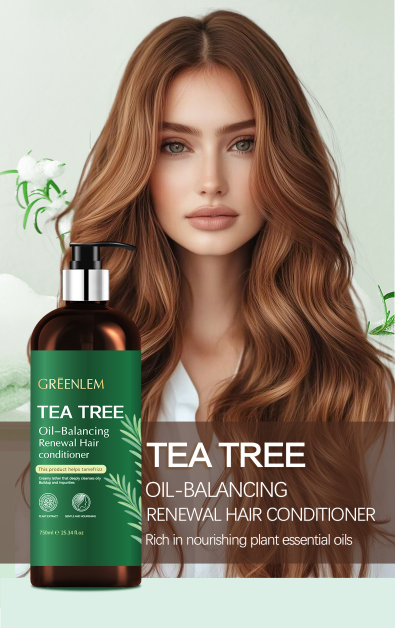 GreenLem TEA TREEOil-BalancingRenewal Hairconditioner HIAR MASK(pic1)