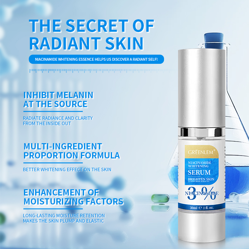 Niacinamide Brightening 3% Vitamin B3 Liquid Face Spray Whitening Serum Mist Dark Spot Correction Hydration OEM Cosmetic Bulk(pic2)