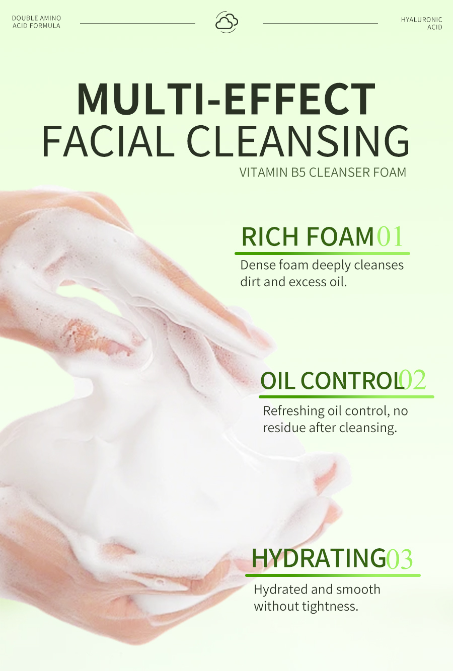 GreenLem VITAMIN B5 CLEANSER FOAM(pic3)