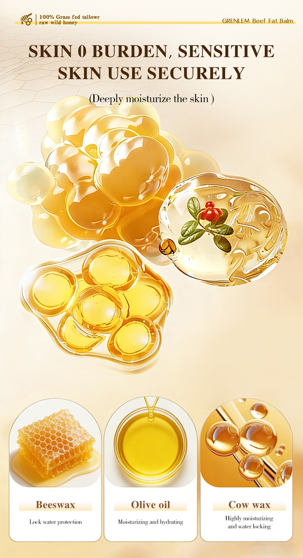 GreenlemTALLOW STICK BEEF FAT BALM(pic3)