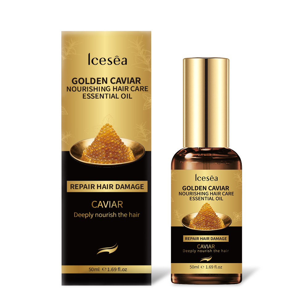 Icesea Golden Caviar Essence Hair Repair