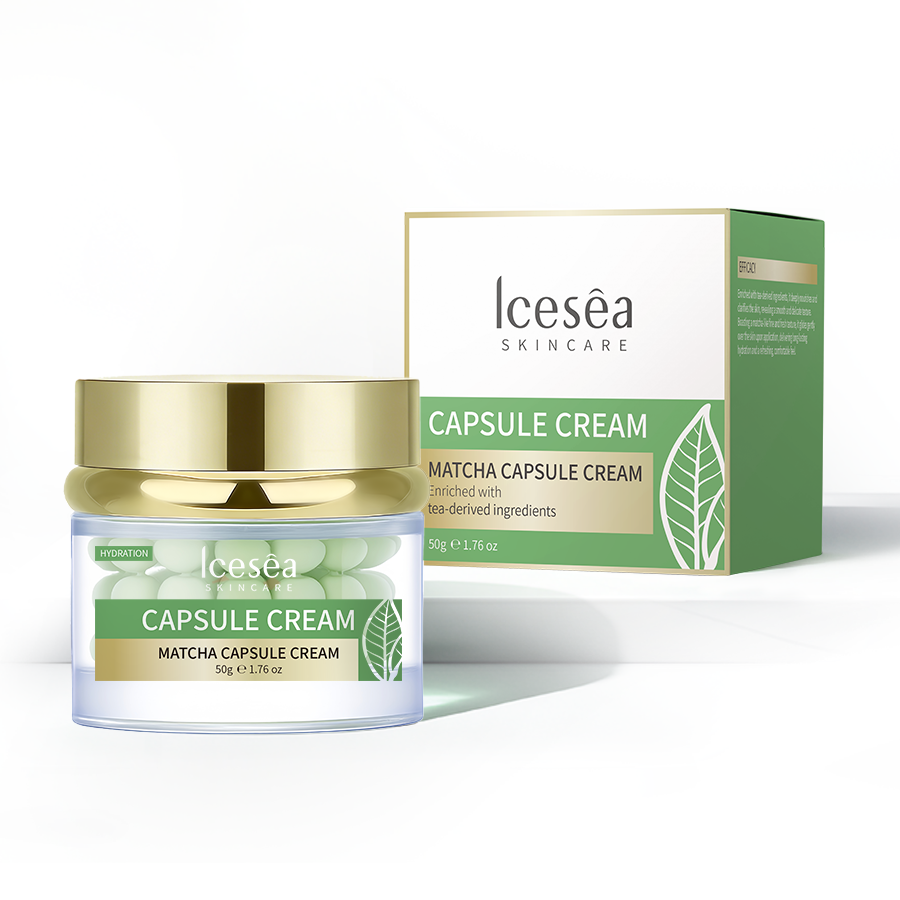 OEM: Matcha Capsule Cream Hydrating Faci