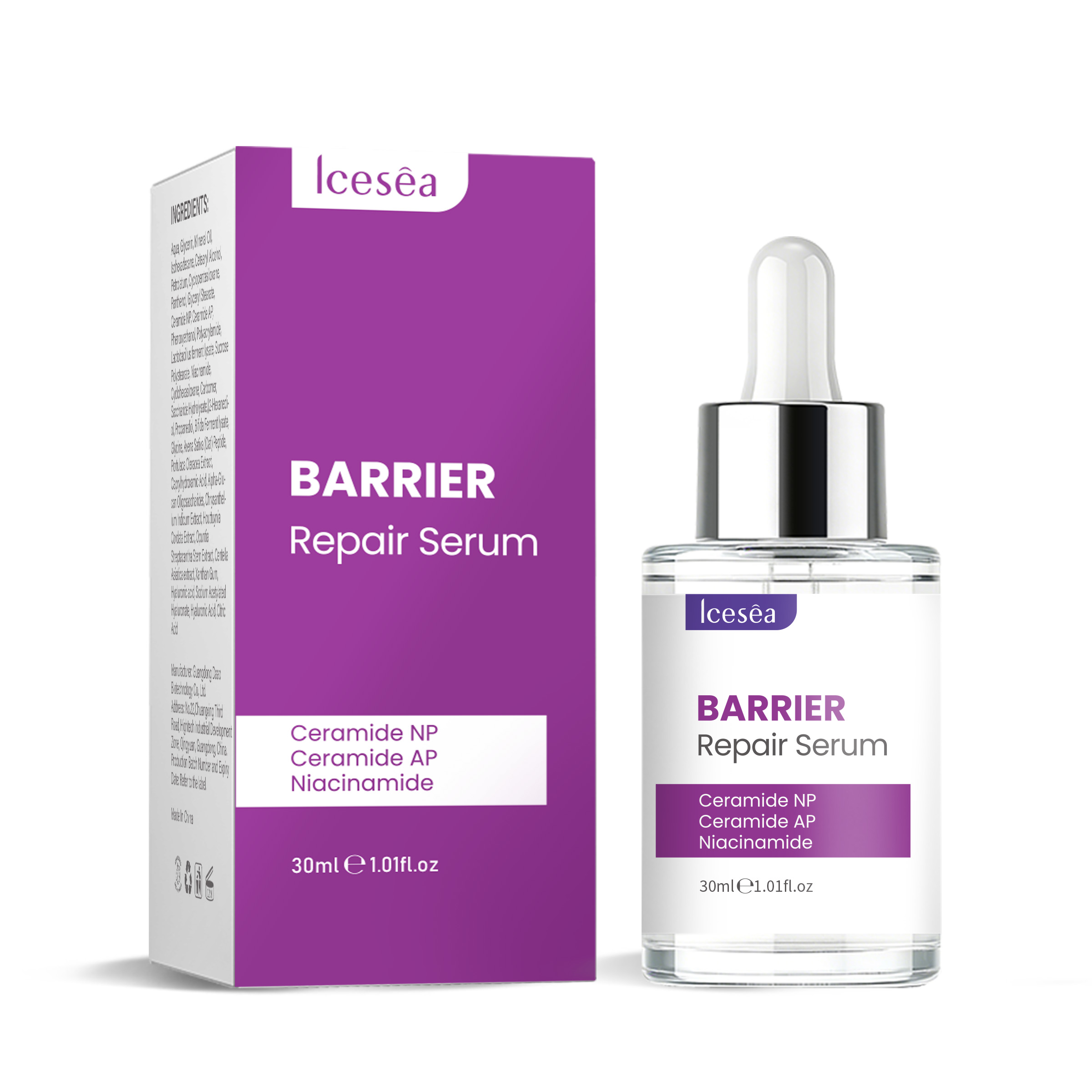 Private Label Barrier Repair Serum 30ml 