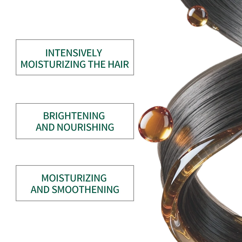 Icesea Polypeptide Keratin Hair Smoothing Cream, Repairing Moisturizing Hair Care for All Hair Types(pic3)