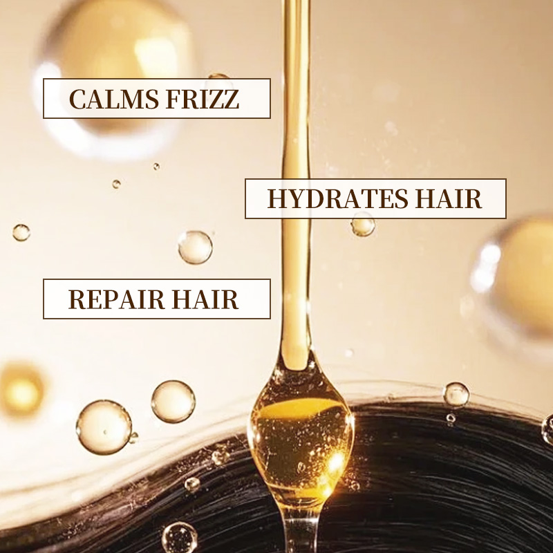 OEM Multi Peptide Anti Hair Loss Serum Hair Thickening Density Booster Scalp Nourishing Strengthening for Thin Hair(pic3)