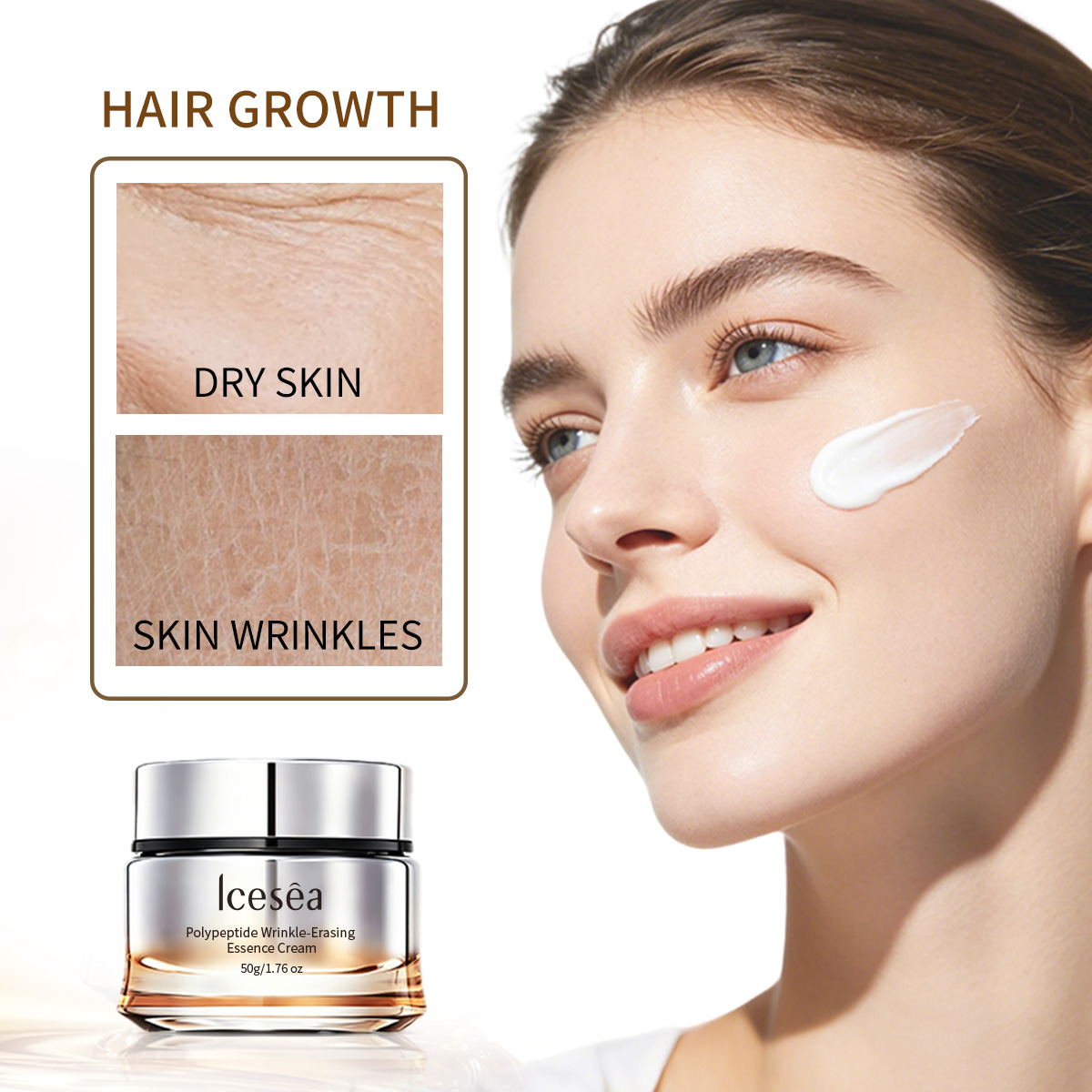 Peptide & ARBUTIN SNAIL COLLAGEN Moisturizing Firming Cream for All Skin Types-OBM (Original Brand Manufacturing)(pic2)