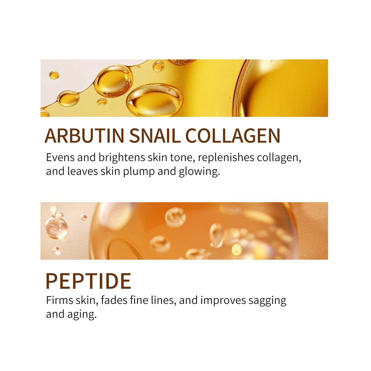 Peptide & ARBUTIN SNAIL COLLAGEN Moisturizing Firming Cream for All Skin Types-OBM (Original Brand Manufacturing)(pic4)