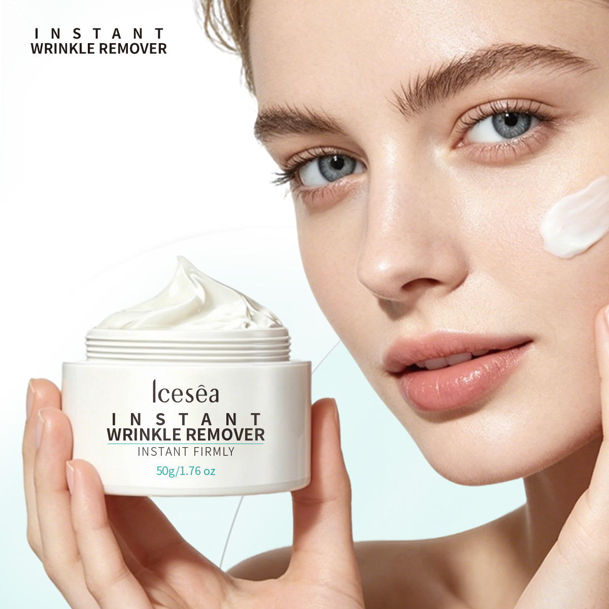 OEM Private Label Peptide Snail Secretion Filtrate Collagen Face Firming Lifting Restoring Cream for Wrinkles Care(pic1)