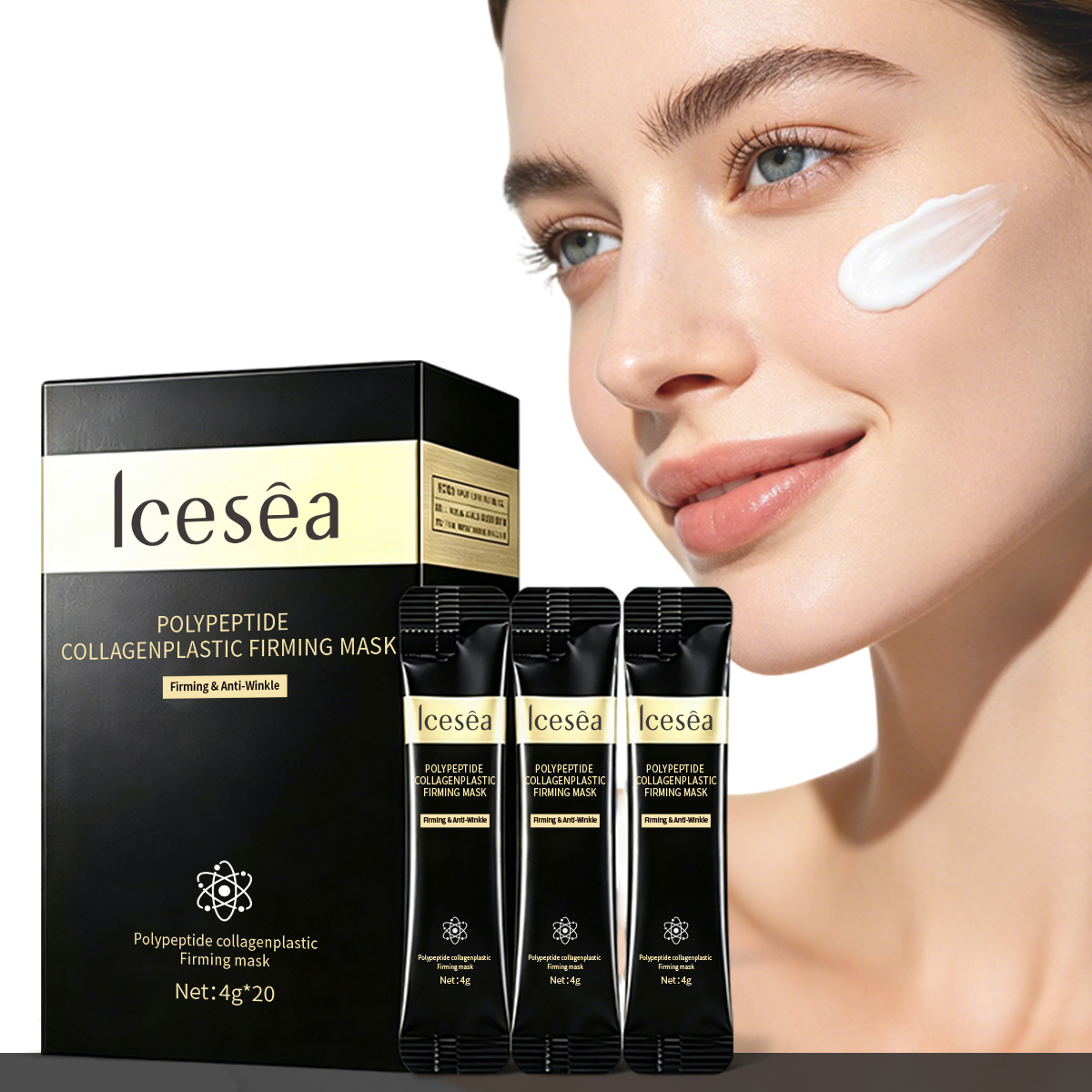 OEM Private Label Peptide Collagen Firming Face Mask | Wholesale Custom Skincare Manufacturer(pic1)