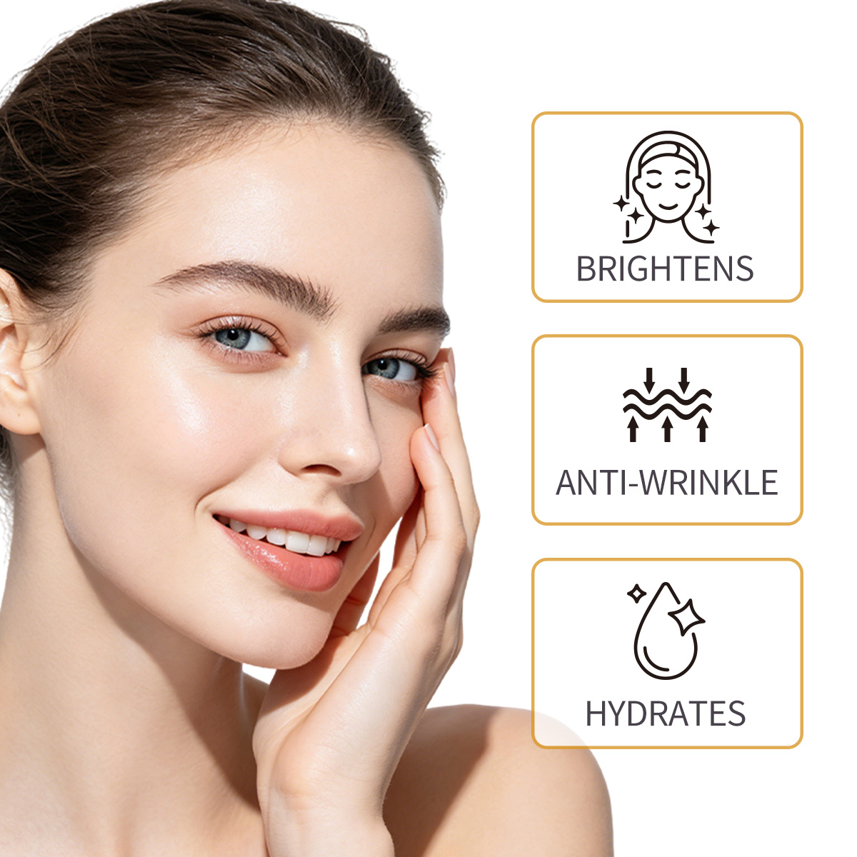 Private Label Retinol Firming Serum Age Defying for Sagging Skin Fine Lines Wrinkles OEM Manufacturer Wholesale(pic3)
