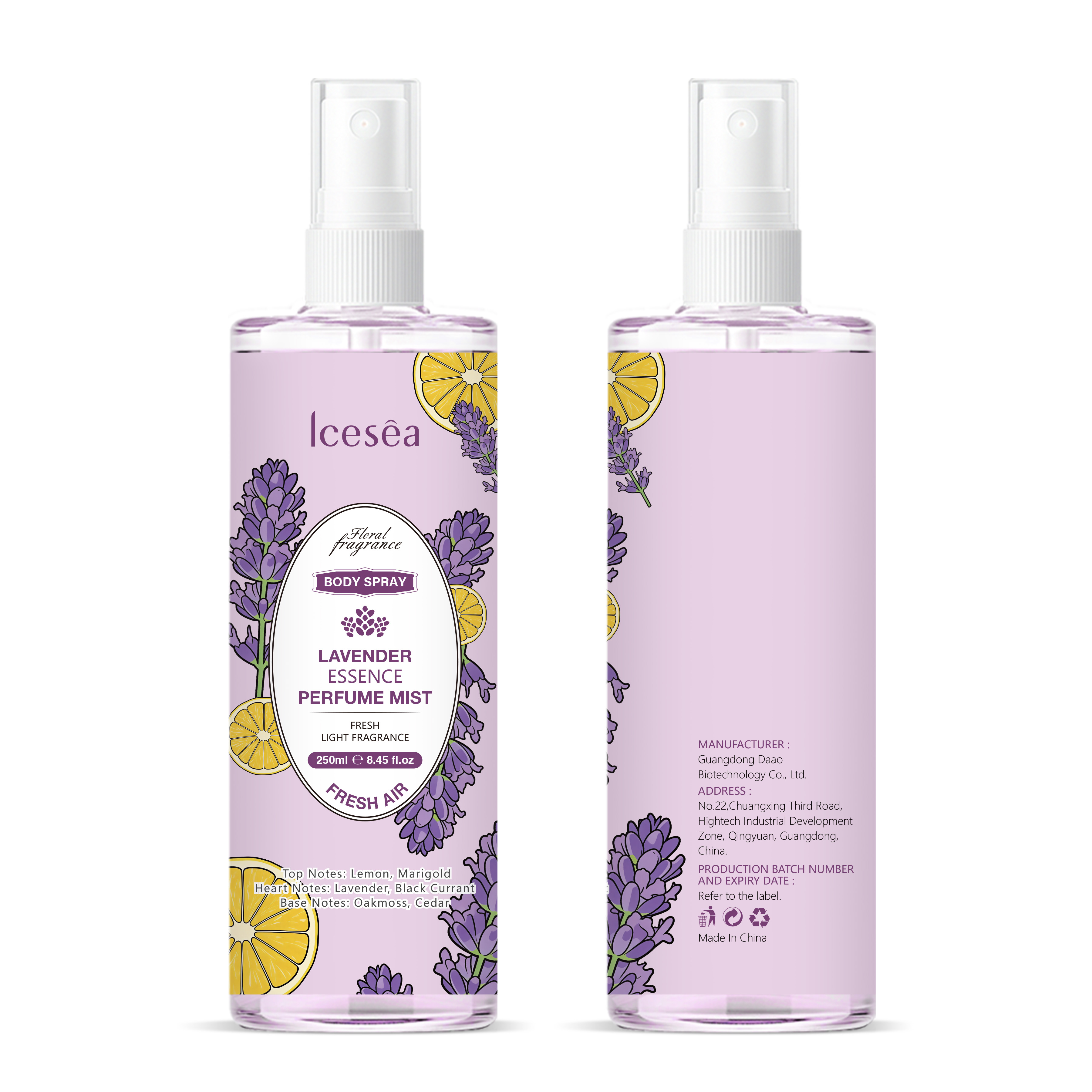 OEM Lavender Fragrance Spray B