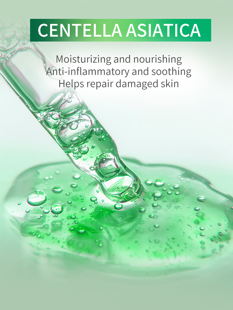 Icesea Centella Asiatica Serum 30ml Calming Soothing Redness Relief Acne Prone Skin OEM Wholesale(pic4)