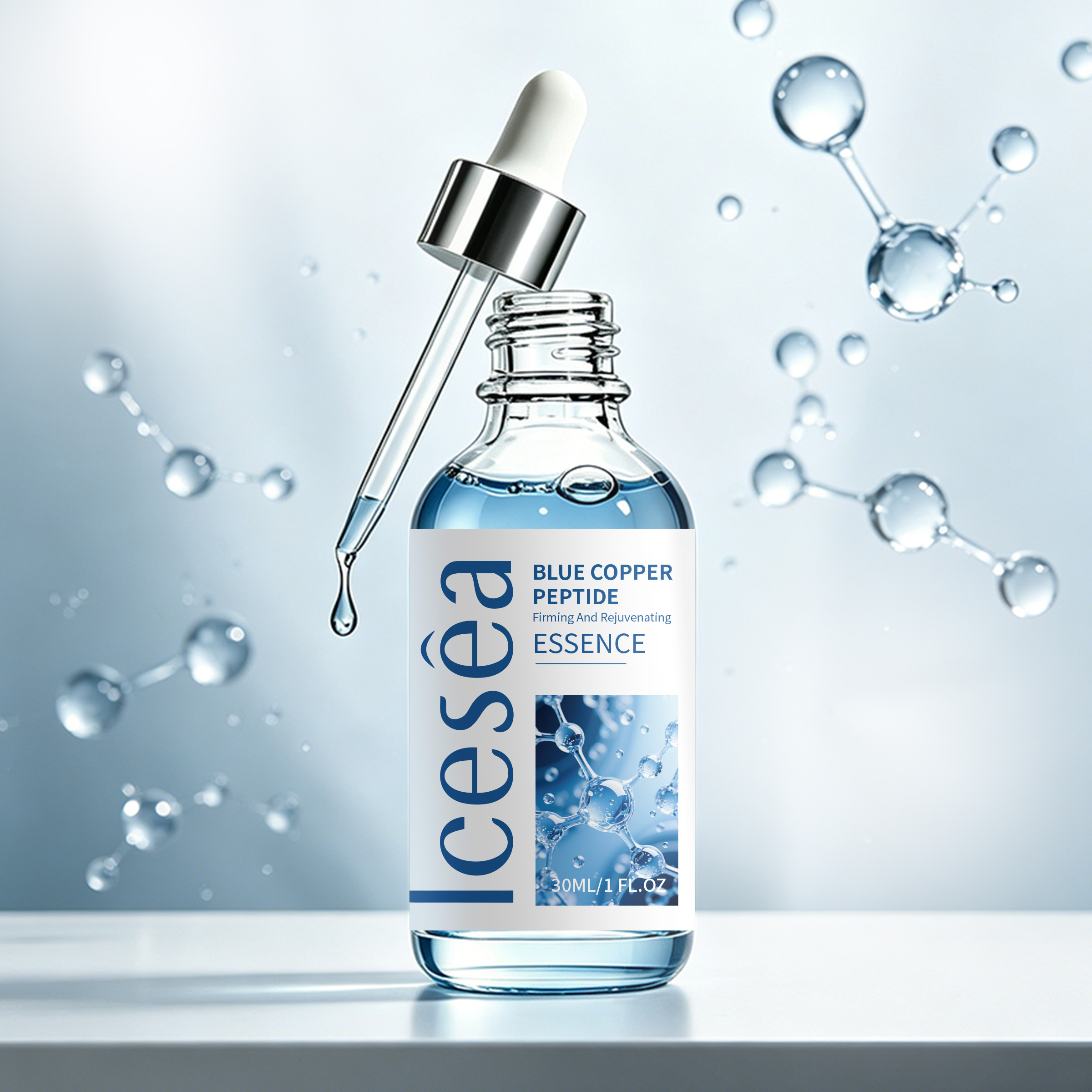 Icesea Anti-Wrinkle Anti-Aging Vitamin C Glycerin Hyaluronic Acid Liquid Face Moisturizer OEM/ODM(pic5)