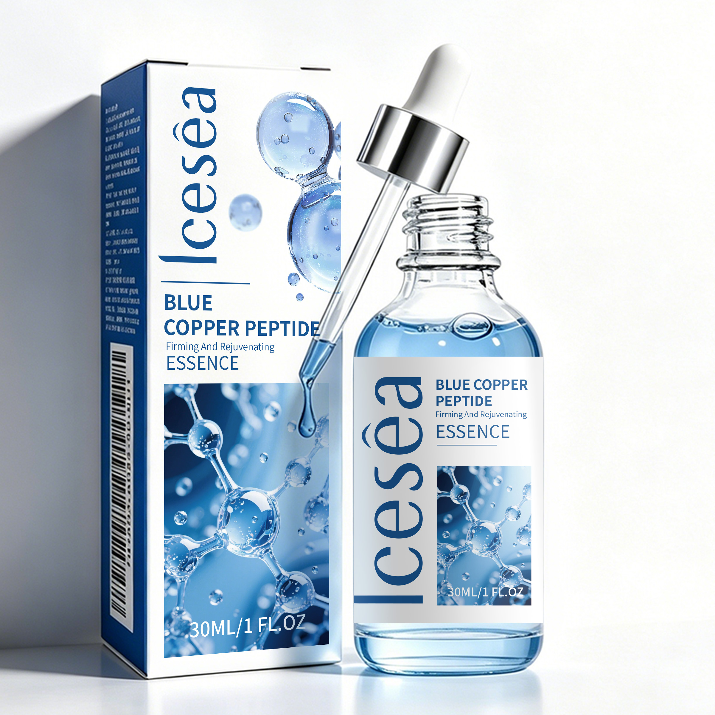 Icesea Anti-Wrinkle Anti-Aging Vitamin C Glycerin Hyaluronic Acid Liquid Face Moisturizer OEM/ODM(pic6)