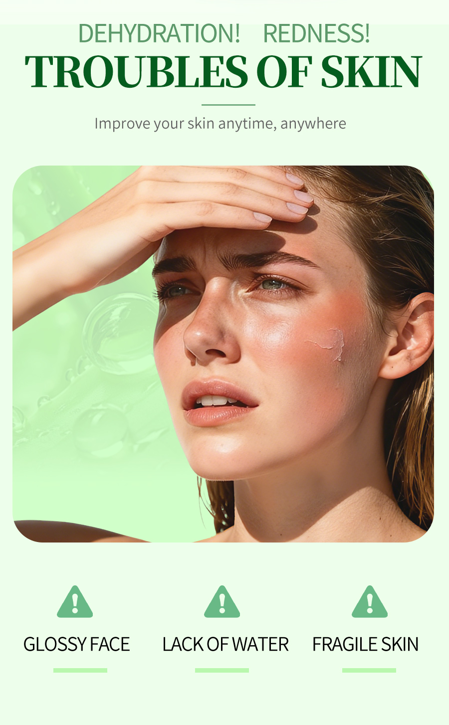 Icesea Aloe Vera Soothing Moisturizing Gel After-Sun Care Hydrating Repair OEM Wholesale(pic2)