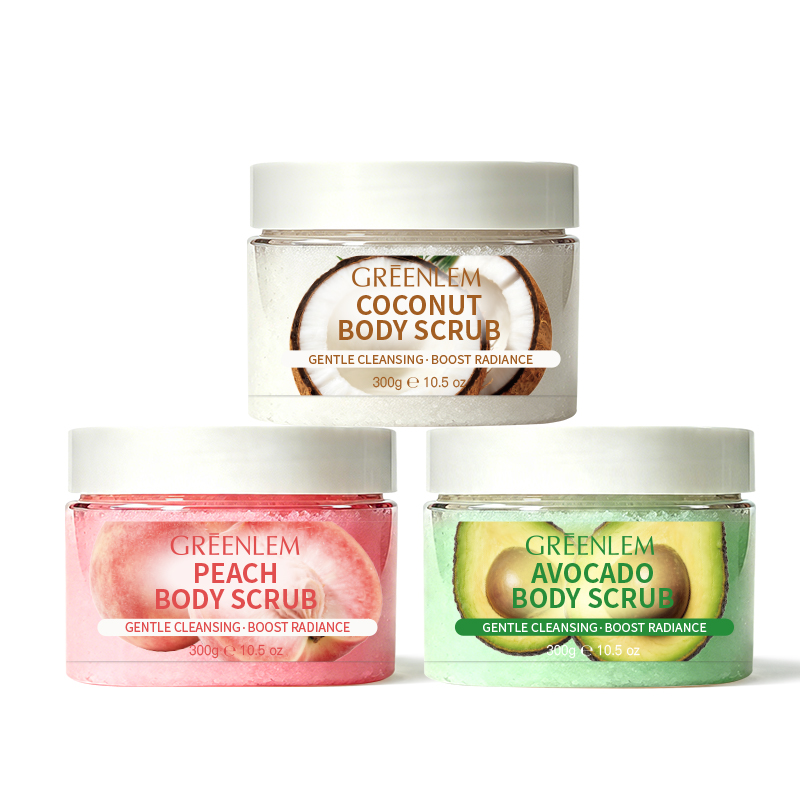 GREENLEM Avocado Coconut Body Scrub Gent