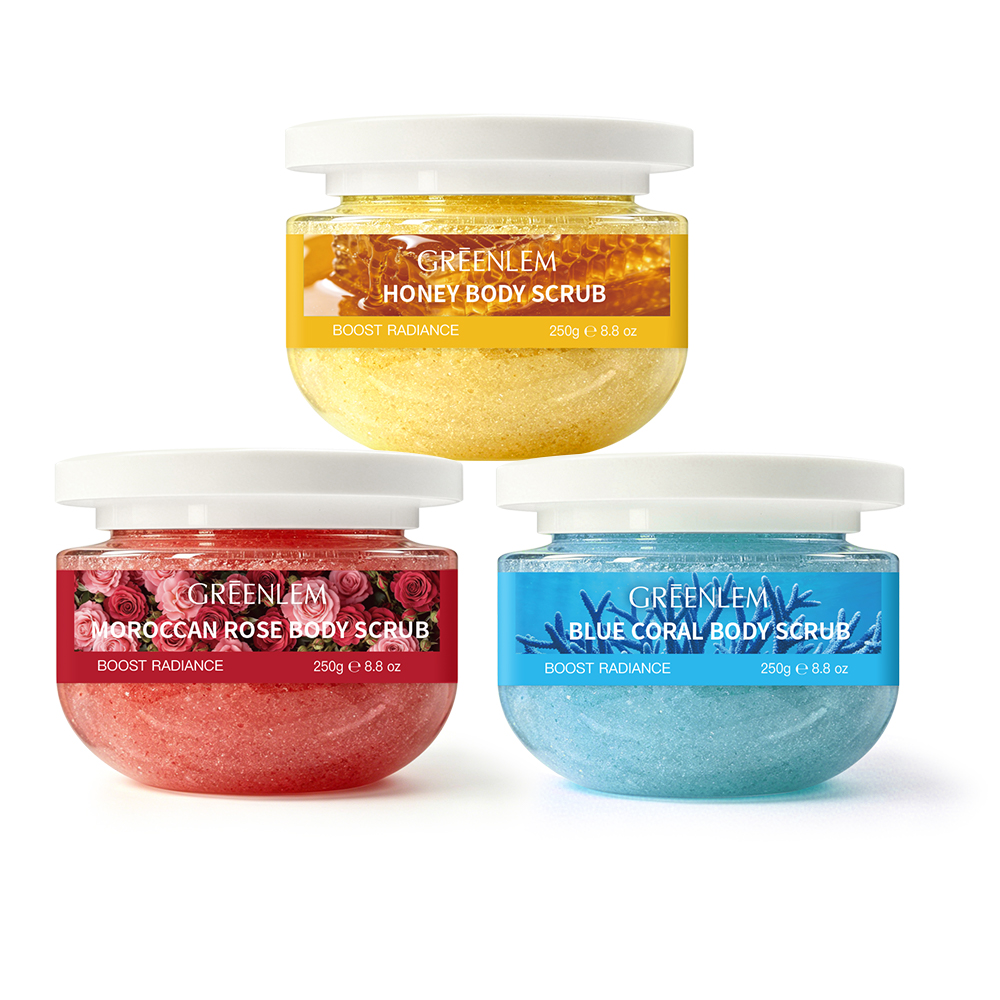 GREENLEM Honey Body Scrub Gentle Cleansi