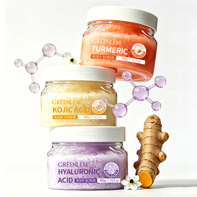GREENLEM Turmeric Kojic Acid Body Scrub 