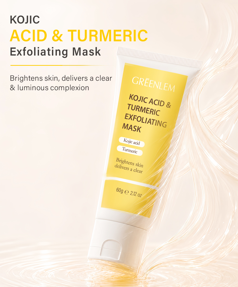 Kojic Acid and Turmeric Exfoliating Facialmasks OEM ODM(pic1)