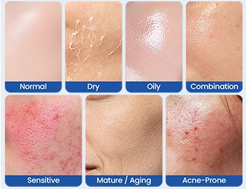 TAILORED TO YOUR SKIN TYPE