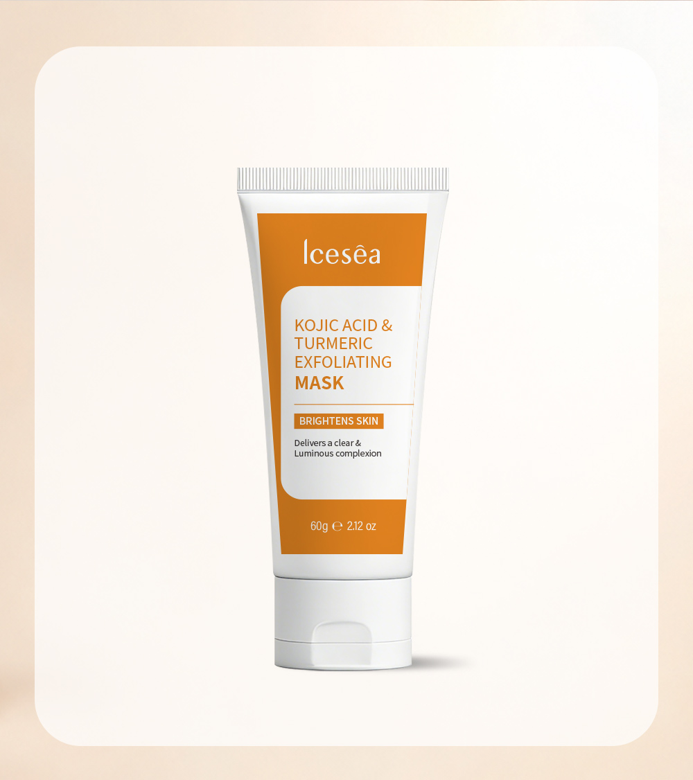OEM ODM Kojic Acid Turmeric Peel Off Mask Gentle Exfoliating Skin Brightening Clear Complexion Facial Treatment Gel Film Mask60g(pic5)