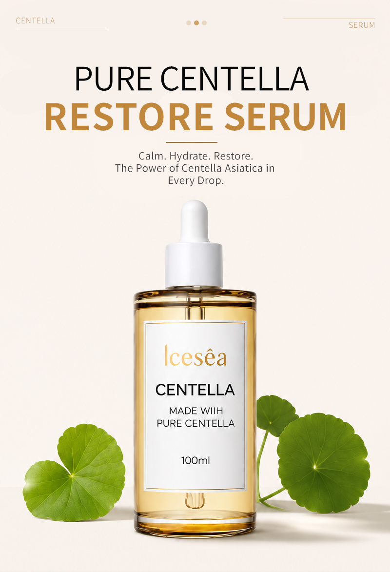 Icesea Hyaluronic Acid Serum for Face-Firming & Whitening Benefits OEM/ODM(pic1)