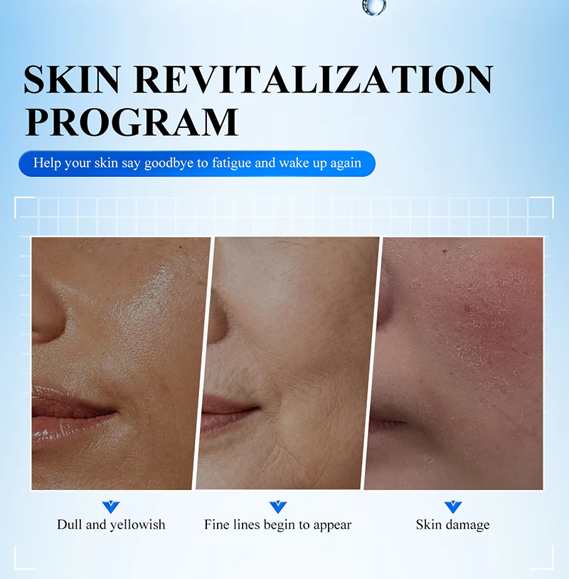Icesea GHK-Cu Vial Peptide Serum with Stem Cell 30ml OEM Anti-Aging Pore Shrinking Moisturizing Repairing for Face(pic2)