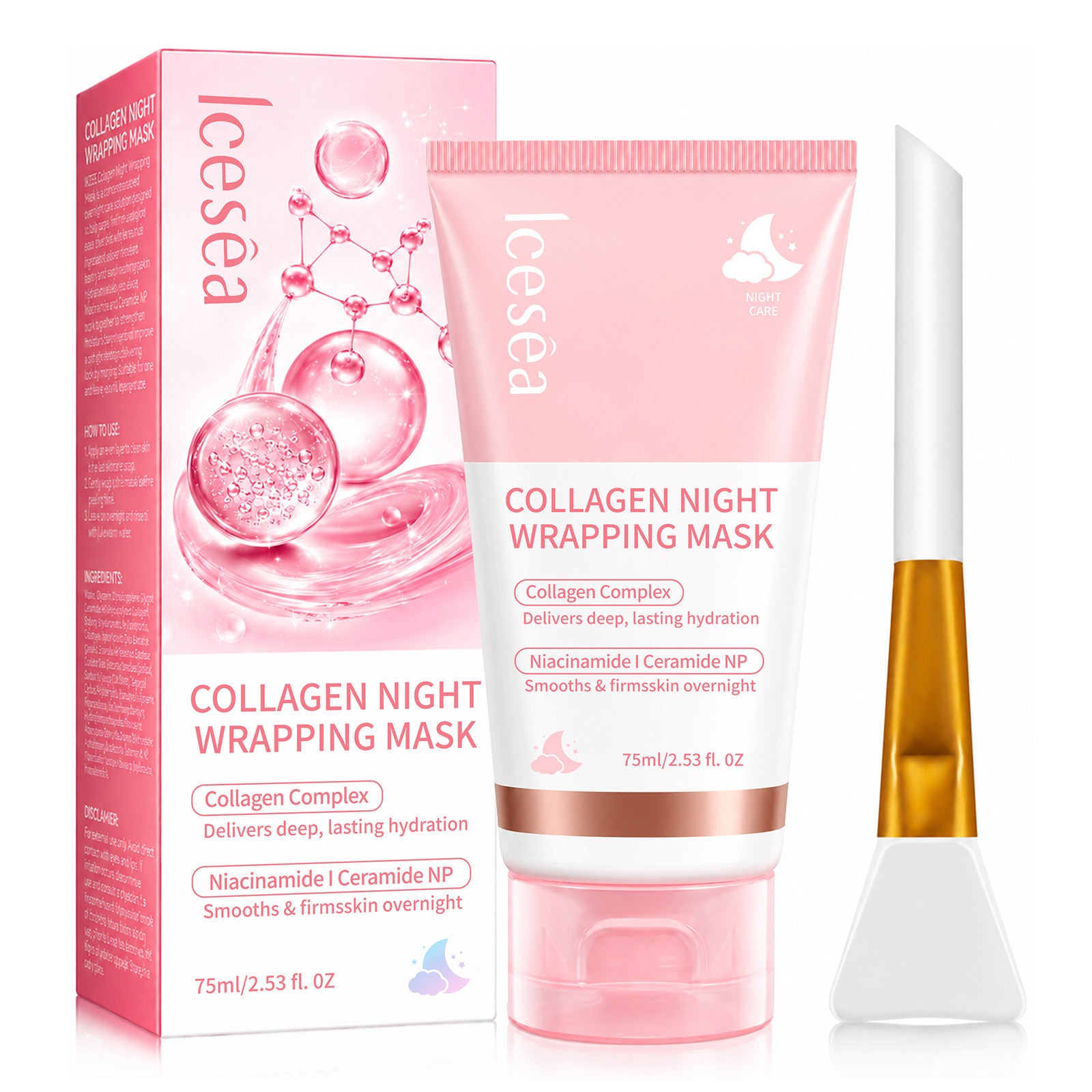 Icesea Collagen Night Wrapping Gel 75ml 