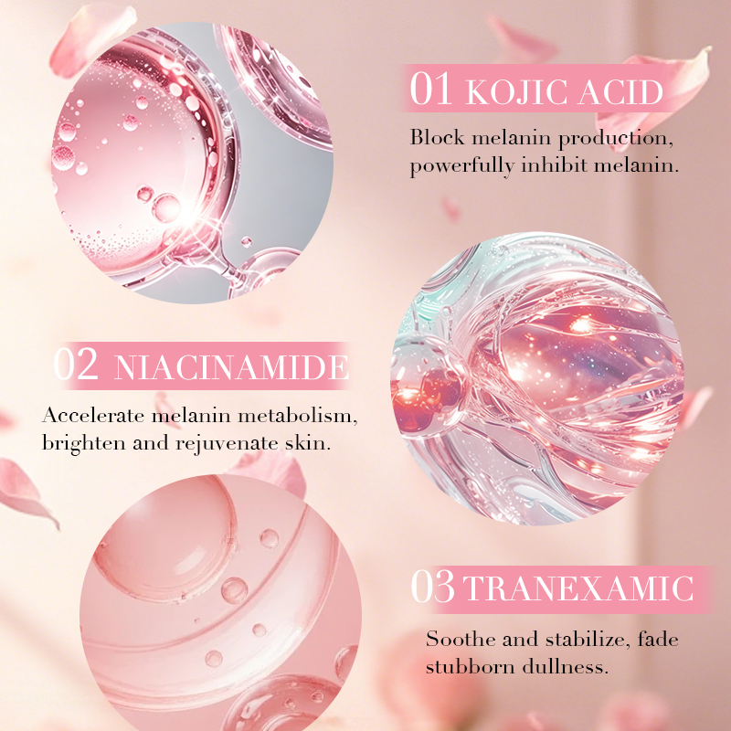 Body Care Product with Kojic Acid Niacinamide & Tranexamic Acid for Skin Brightening(pic4)