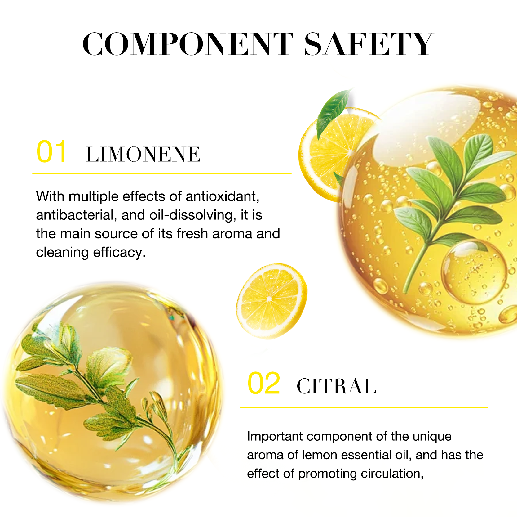 Private Label Lemon Essential Oil 100% Pure Natural Limonene Citral Aromatherapy Diffuser Skin Care OEM(pic4)